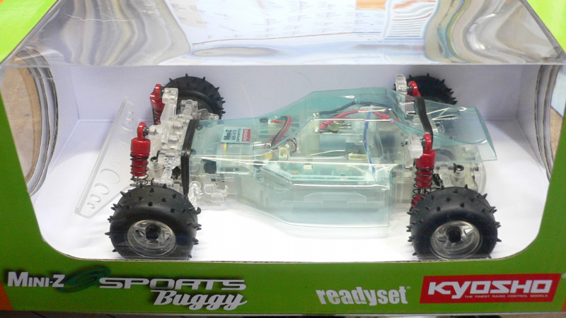 KYOSHO　オプティマ スケルトン仕様 レディセット(Mini-Z Buggy Sports)大阪プラスチックモデル 50th 限定バージョン