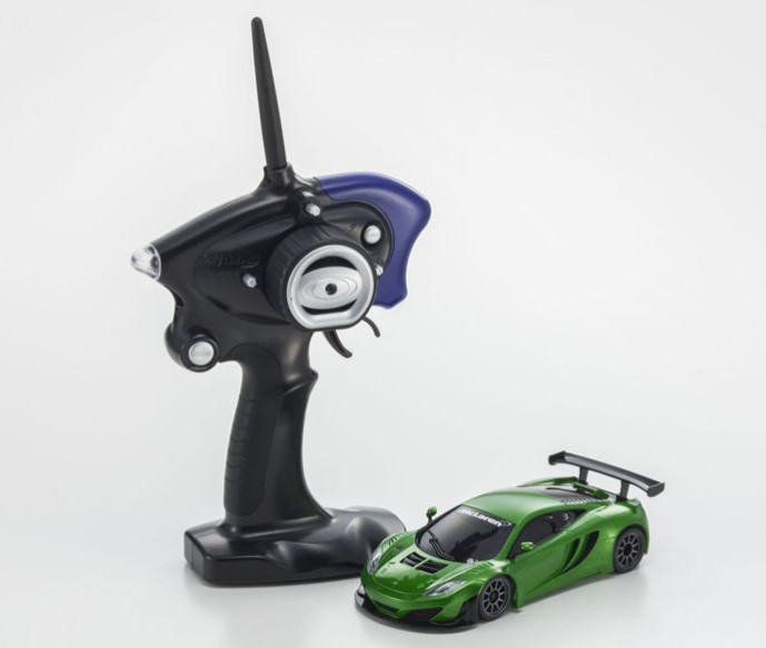 KYOSHO ミニッツレーサースポーツ2 MR-03シリーズ マクラーレン 12C GT3 2013 メタリックグリーン レディセット 32244MG