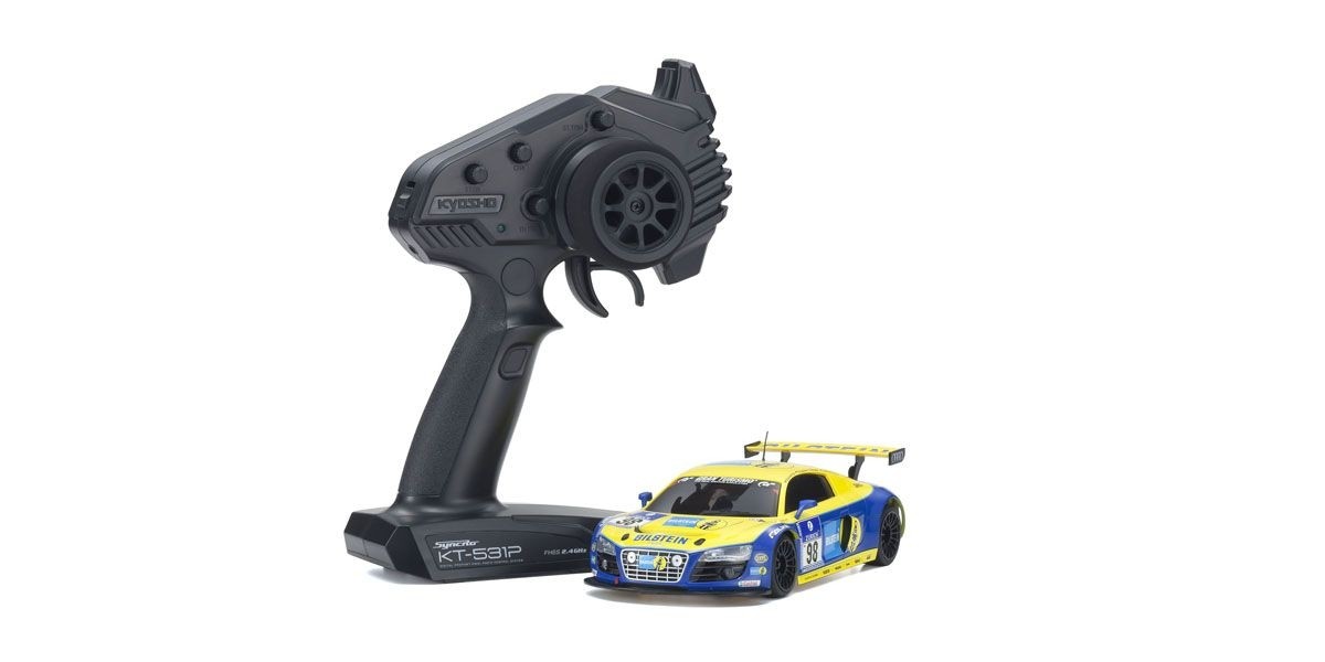 KYOSHO@WIRg[ dc[OJ[ ~jbcRWDV[Y fBZbg Audi R8 LMS Phoenix Racing NBR 2010 #98 32329BT