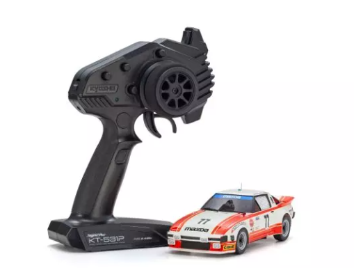 KYOSHO�@�~�j�b�cRWD MR-04 ���f�B�Z�b�g �}�c�_ �T�o���i RX-7 (SA22C) �h1979 �f�C�g�i CAR No.77�h 32365R