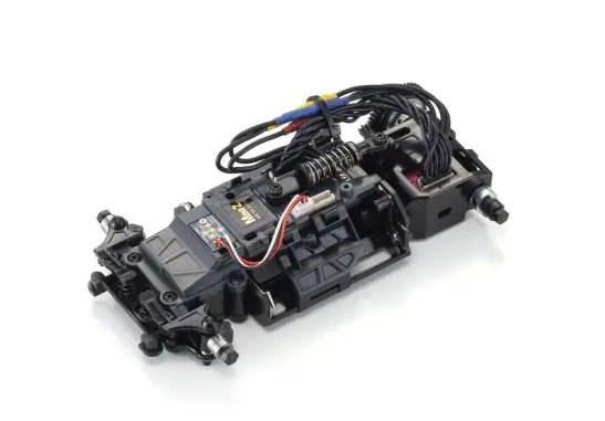 値下　京商ミニッツ　MR-03EVO SP ワイド　青モーター仕様　ボディ付 Mini-z (ミニッツ) MR-03 EVO SP CHASSIS SET Blue Limited