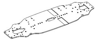 AXON@TC10/3 CARBON MAIN CHASSIS