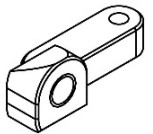 AXON@ALU DAMPER LOWER HOLDER (B)