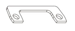 AXON@TC10/4 Bulkhead stiffener (1.0mm) 1pic