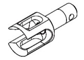 AXON@TC10/4 GEAR DIFF DRIVE CUP (2pic)