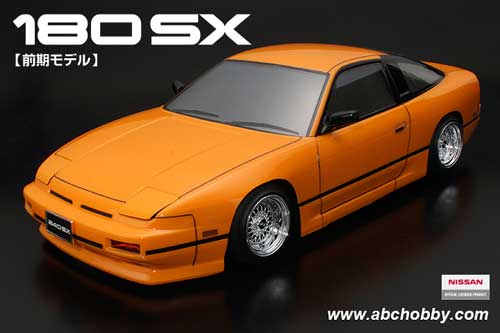 ABC HOBBY 01スーパーボディ ： ニッサン・180SX 前期モデル