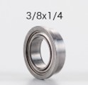 AXON X9 BALL BEARING 3/8x1/4x1/8 Flanged@2pic