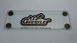 G☆STYLE　セッティングボード（ガラス製）