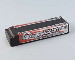 G☆STYLE　Ｇ☆ＰＯＷＥＲ　ＬＩＰＯ６２００　９０Ｃ　４ｍｍコネクター仕様　オレンジ