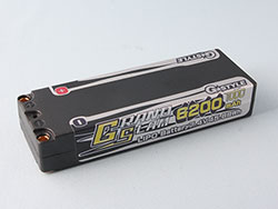 G☆STYLE　GRAND　SLAM　LIPO 6200 100C 5mmコネクター仕様　ブラック