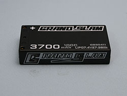 G☆STYLE　GRAND　SLAM　LIPO 3700 100C 4mmコネクター仕様