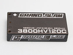 G☆STYLE　GRAND　SLAM　LIPO 3800ＨＶ 120C 4mmコネクター