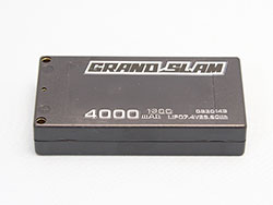 G☆STYLE　GRAND　SLAM　LIPO 4000 120C 4mmコネクター仕様