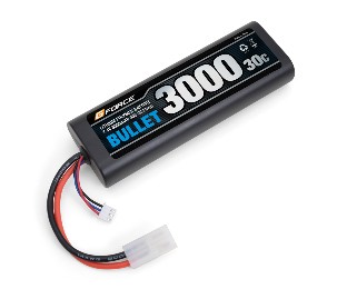 G FORCE@BULLET LiPo 7.4V 3000mAh