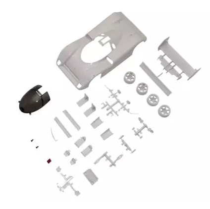 KYOSHO�@JAGUAR XJR-14 �z���C�g�{�f�B�Z�b�g (���h��/�z�C�[���t) MZN239