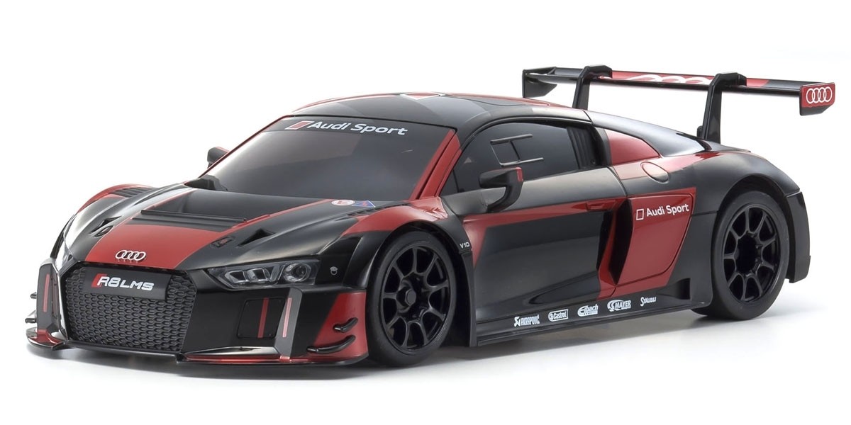 KYOSHO@ASC MR03RWD Audi R8 LMS 2016 Black/Red MZP234BKR