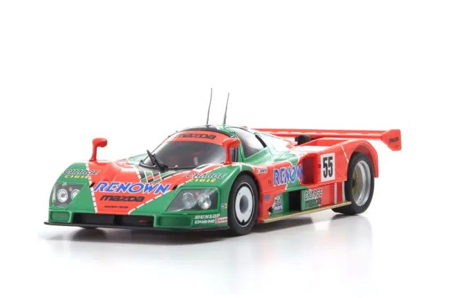 KYOSHO ASC MR-03W-LM }c_ 787B No.55 LM 1991 D MZP344RE