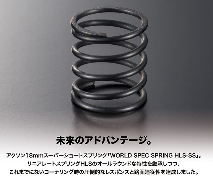 AXON@WORLD SPEC SPRING HLS-SS C2.65 (Gold)